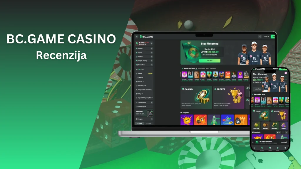 bc game casino recenzija