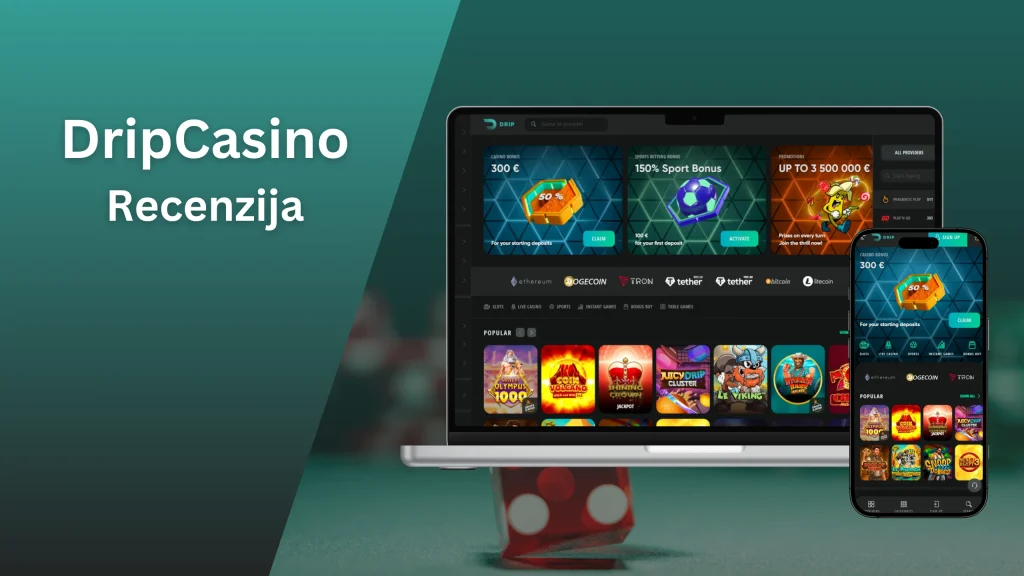 dripcasino recenzija