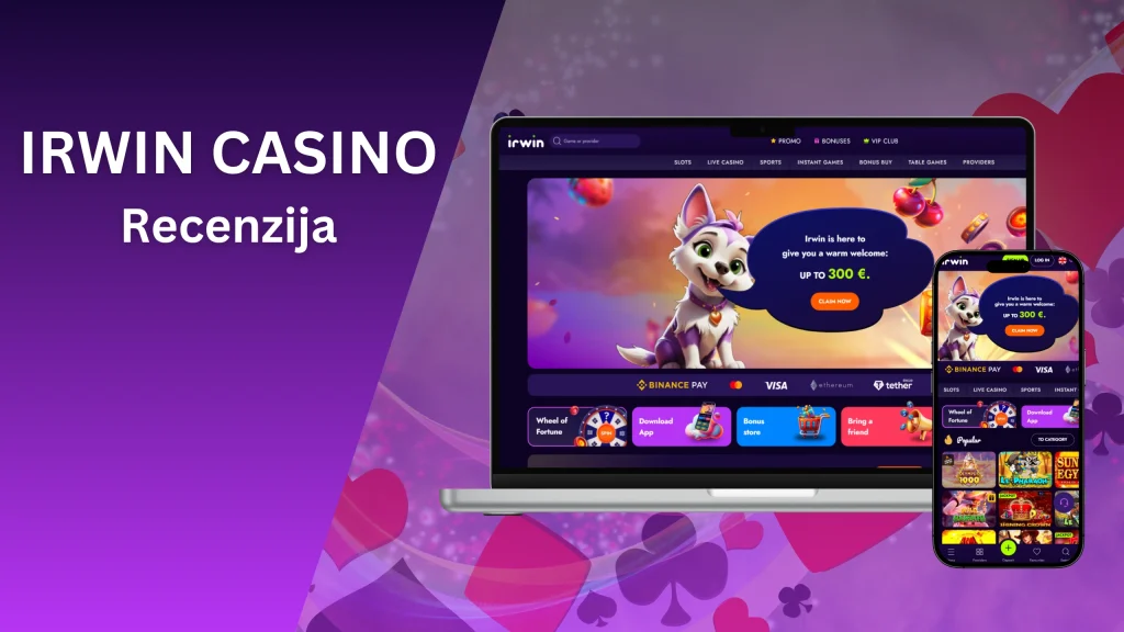 irwin casino recenzija