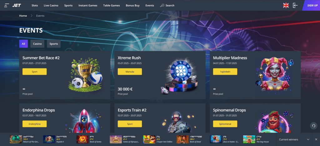 jet casino recenzija promocije