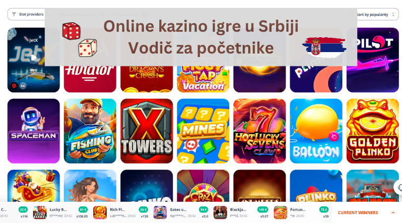 online kazino igre vodich