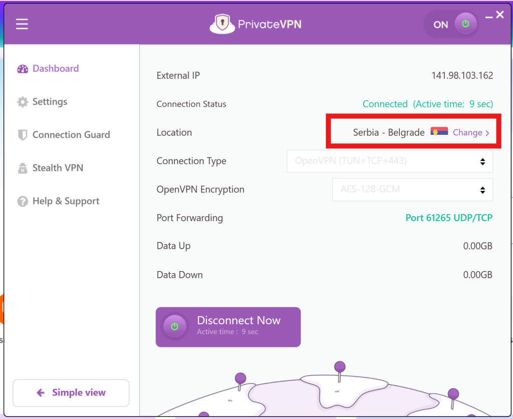 vpn za onlajn kockanje privatevpn primer