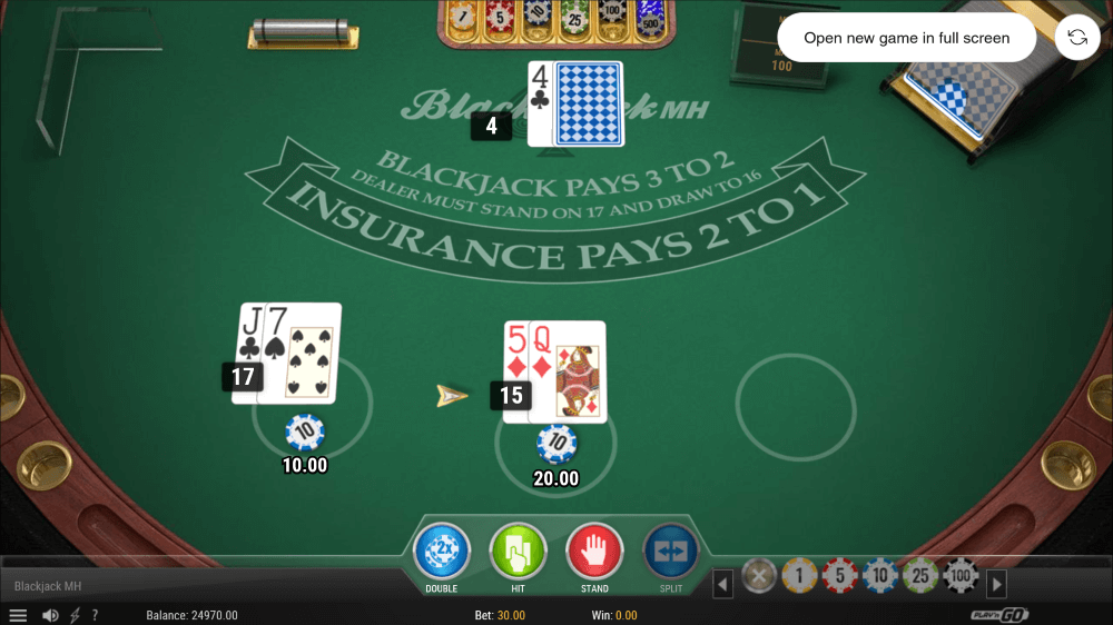 online kazino igre blekdzek