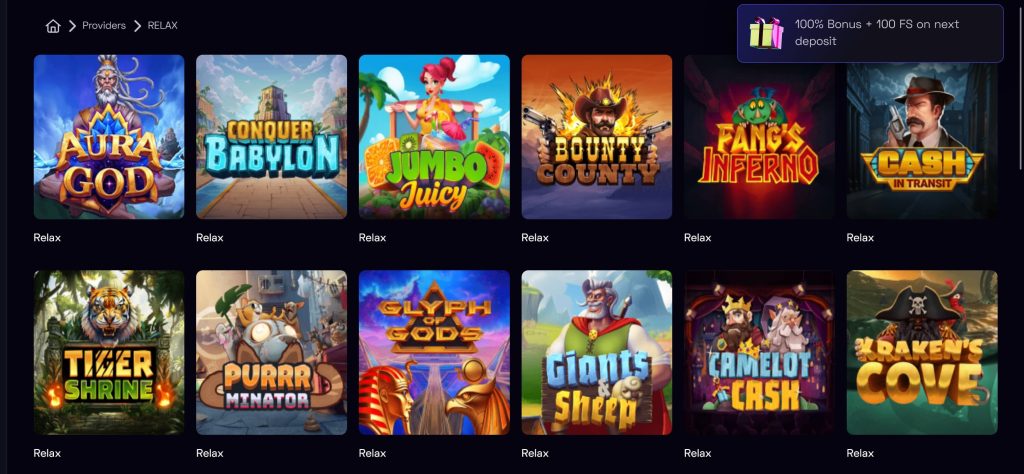 Onlajn Slot Vodič selekcija relax gaming