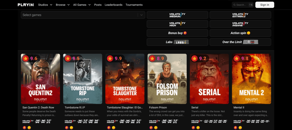 promenljivost kod onlajn slot igara nolimit city levels