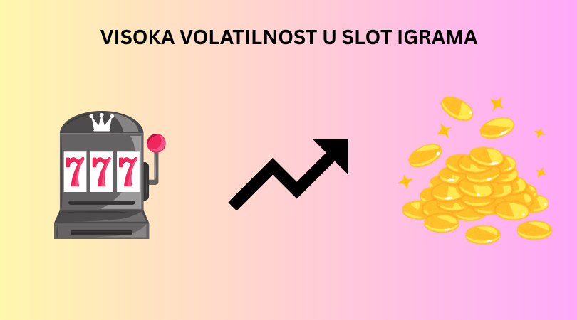 promenljivost kod onlajn slot igara visoka volatilnost