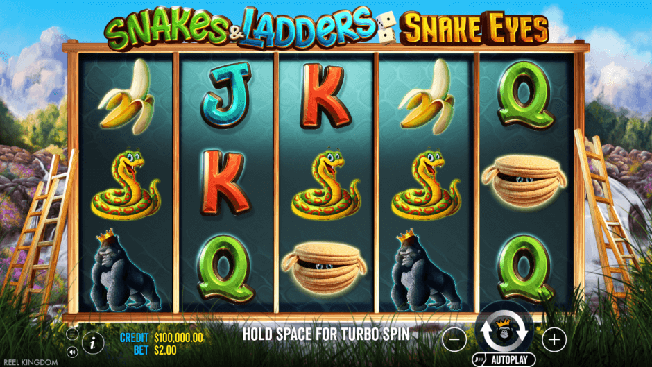Snakes and Ladders Snake Eyes Slot