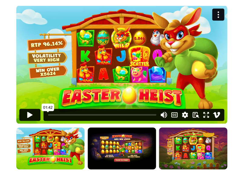 uskršnji online slotovi easter heist