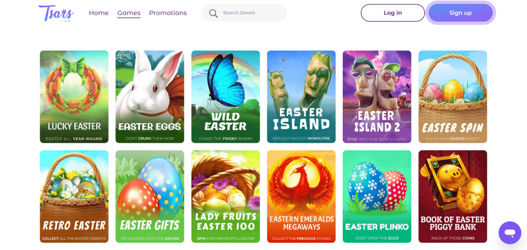 uskršnji online slotovi tsars селекција